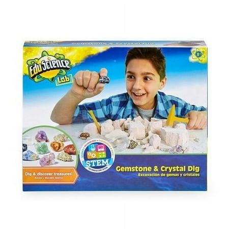 Edu Science Gemstone & Crystal Dig Kit