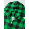 thumbnail image 6 of AceBaby Christmas Family Matching Pajamas Green Plaid Jumpsuit Sleepwear Holiday Loungewear, 6 of 10