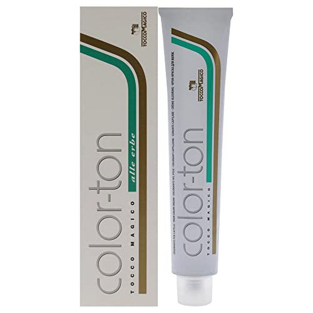 Tocco Magico Color de pelo Tinte permanente Color-Ton - 7DR-7.34 Rubio dorado cobrizo 3.38 oz Tocco Magico Color de pelo 3.38 oz