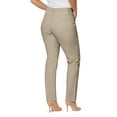 thumbnail image 4 of Gloria Vanderbilt Women's and Plus High Rise Amanda Straight Jean, 30" Regular, 29" Short Inseam, 4 of 5