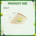 thumbnail image 2 of Sombrero de paja con protección solar de 56-58 cm de circunferencia para mujer, bonito sombrero de copa vacío con forma de fruta para verano, sombrero para el sol, estilo adulto, 2 of 5