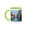 Green/White, variant on 3drose, Landscape of Corinth Canal, Greece, Europe, 11oz Mug
