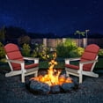 thumbnail image 4 of Aoodor Outdoor Adirondack Chair Cushions Set of 2, Water Resistant High Back Patio Rocking Chair Cushion, 4 of 7