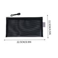 thumbnail image 2 of Under $1 Pencil Case, Transparent Mesh Pencil Bag Large Capacity Zipper Storage Bag Student Exam Special Portable Pencil Bag Stationery Bag Back to College, 2 of 8