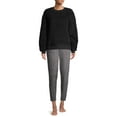 thumbnail image 5 of Secret Treasures Women's and Women's Plus Faux Sherpa Sleep Top, 5 of 6