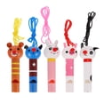 thumbnail image 1 of MasteelfCA 5Pcs Cartoon Animal Whistle Toy Wooden Whistles Musical Instrument Toys (Random Style), 1 of 7