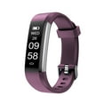 thumbnail image 1 of Letscom ID115 Traqueur de Santé et de Mise en Forme et Montre Intelligente par Letsfit - Violet, 1 of 4