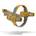 thumbnail image 3 of Star Wars Micro Galaxy Squadron Anakin Skywalker'S Jedi Starfighter - 5-Inch Starfighter Class Vehicle With Two 1-Inch Micro Figure Accessories, 3 of 5