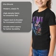 thumbnail image 6 of Girls KPop Demon Hunters Rumi Super Star Logo T Shirt, 6 of 9