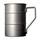 thumbnail image 2 of Taza de camping reutilizable, versátil, duradera, práctica y portátil. gris, 2 of 9