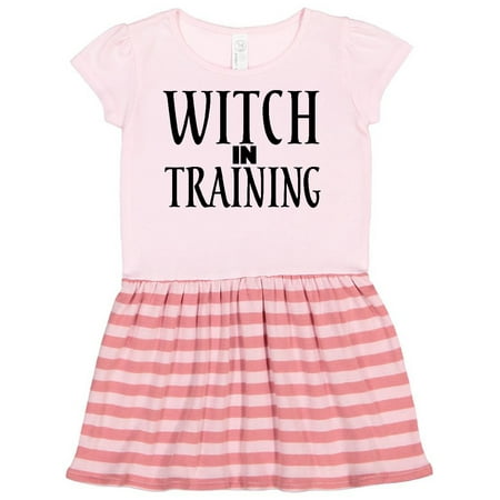 

Inktastic Witch in Training Gift Toddler Girl Dress