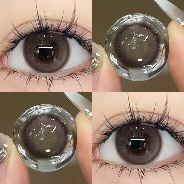 Lentes de contacto de Color para ojos, lentillas graduadas para miopía con grado, Cosméticos azules, pupila de belleza de contacto