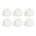 thumbnail image 1 of Unique Bargains 6 Pcs White Plug Holes, T21 Rubber Button Plug for 20mm/0.79' Hole, 1 of 6