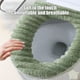 thumbnail image 5 of Funda De Poliéster Para Asiento De Inodoro 1 funda de asiento de inodoro de poliéster verde con cremallera,alfombrilla de baño suave y lavable para la decoración del hogar. Rkxzt, 5 of 9