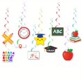 thumbnail image 1 of 10pcs Cartoon Back To School Party Decor Set - No Power Needed, Paper Material, Perfect For Classroom & First Day Of School Celebrations, 1 of 5