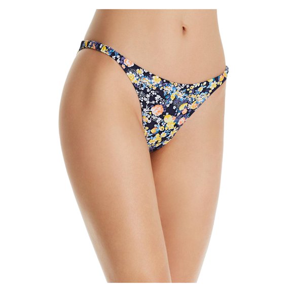 Red Carter Womens Florals High Leg Bikini Swim Bottom