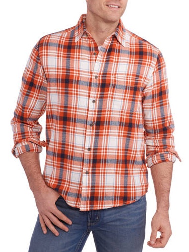 Faded Glory Flannel Shirt - Walmart.com
