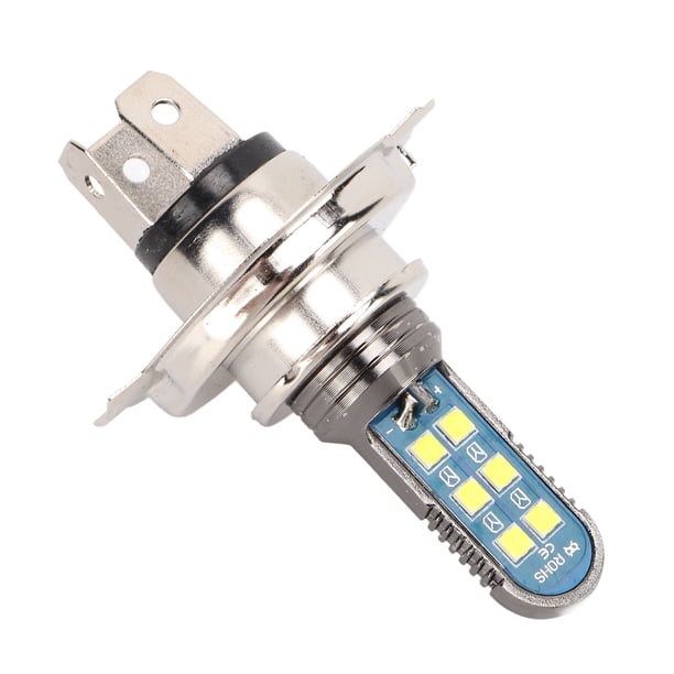 Faro de motocicleta, 12 LED H4, bombilla de faro LED, faro delantero, rendimiento confiable