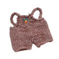 thumbnail image 3 of Figura de Peluche con Tirantes, Pantalones, , Ropa, Imaginación, Bricolaje, Coordinación, Disfraces, Haz Tus Propias Muñecas para Muñecas de 5, marrón, 3 of 8