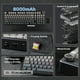 thumbnail image 2 of Teclado inalámbrico para juegos EPOMAKER X Aula F99 PRO Black, 2 of 8