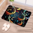 thumbnail image 5 of Note Area Rugs: Polyester Non-Slip Kitchen Mat Office Rug - Machine Washable, 5 of 6