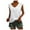 White, variant on Sngxgn Womens Casual Summer Halter Neck Tank Tops Sleeveless Shirts Loose Fit Blouse(Grey,S)