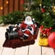 thumbnail image 5 of 1 adorno de resina, regalo navideño, lindas mini figuras decorativas de Papá Noel Conducir un tren, 5 of 9