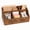 Brown, variant on WLGJL Coffee Station Organizer for Counter, Wood Pods Holder Storage Basket, Tea Condiment Storage Organizer, Coffee Bar Decor for Accessories Organizer