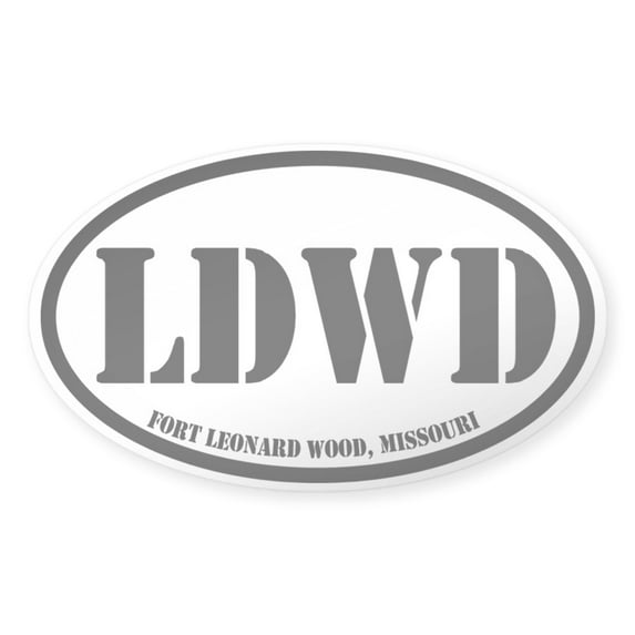 CafePress - Fort Leonard Wood, Missouri - Sticker (Oval)