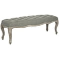 thumbnail image 2 of SAFAVIEH Ramsey Traditional Glam Tufted Bench, Sea Mist, 2 of 6