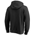 thumbnail image 3 of Men's Black Los Angeles Dodgers Official Logo Fitted Pullover Hoodie, 3 of 3