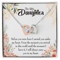 thumbnail image 2 of To My Daughter Before You Were Born Inseparable Necklace, 2 of 7
