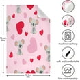 thumbnail image 2 of GZHJMY Valentines Day Koala Heart Kitchen Dish Towel Set, Drying Kitchen Towels Tea Towels Gift Set for Drying Cleaning Cooking Baking 4Pcs, 2 of 6