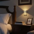 thumbnail image 3 of LED Night Light[2 Pack], Night Lights Plug into Wall, 3 Level Brightness Adjustable Plug in Night Light, Dusk to Dawn Sensor Nightlights for Adults,Bedroom,Bathroom,Hallway,3000K White Cover, 3 of 8