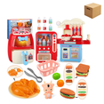 thumbnail image 1 of Cocinas De Juguete 24pzs Belug, Rojo Colores, 1 of 5