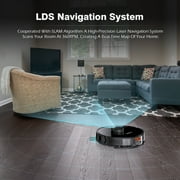 BOBOMOTI Robot Vacuum and Mop Combo, Self Emptying Robot Vacuum Cleaner, Auto Mop Washing&Drying, Ideal for Hard Floors