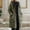 Green, variant on Women's Quilted Jacket Padded Winter Solid Puffer Coat (Green XXL)
