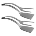 thumbnail image 1 of Pala para Barbacoa Accesorios Antiadherentes 2 en 1 (gris) Uds., 1 of 3