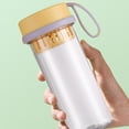 thumbnail image 5 of Boovnll Water Bottles, 17 OZ/500ML Large Capacity Sports Water Bottle Reusable Transparent Plastic Bottle LeakProof for Home, Office, Gym, Outdoor Sports, Water Bottle, 5 of 6