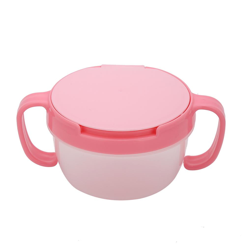 LYUMO BPA Free Dual handle Spill-proof Food Bowl Snack Container for Children Baby Toddlers,Candy Container, Dual handle Candy Container