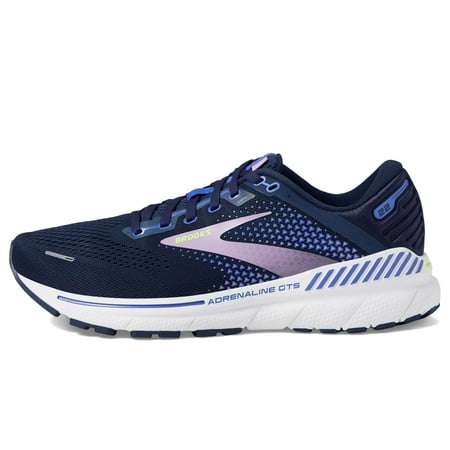 Brooks Women's Adrenaline GTS 22 Supportive Running Shoe - Peacoat/Blue