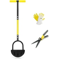 Hand Edger, Saw-Tooth Garden Edger, Half Moon Step Edger Manual Lawn Edger Set
