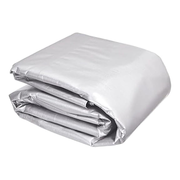 Heavy Duty Waterproof Tarp, 20 x 40 FT, 16MIL Thick, Silver and Black, Large Tarp for Camping, Construction, Roofing, Tarps Heavy Duty Waterproof for Outdoor Protection