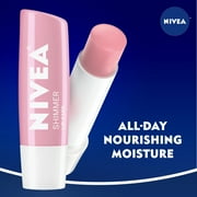 NIVEA Shimmer Lip Care, Moisturizing Lip Balm Stick, 0.17 Oz