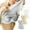 Gray/Beige/White, variant on WREESH Camisoles Top for Women Undershirt Spaghetti Strap Built-In Bra Tank Tops Basic Camis 3 Pack Red