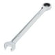 thumbnail image 4 of Llave de trinquete métrica, cabeza fija, herramientas de pulido de espejo para reparación de automóviles, 9mm, 1 Cola Llave de trinquete de acero, 4 of 8