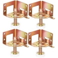 thumbnail image 5 of WHAMVOX  4 Pcs Adjustable Feet Leveling Furniture Legs Workbench Outdoor Rose Gold, 5 of 8