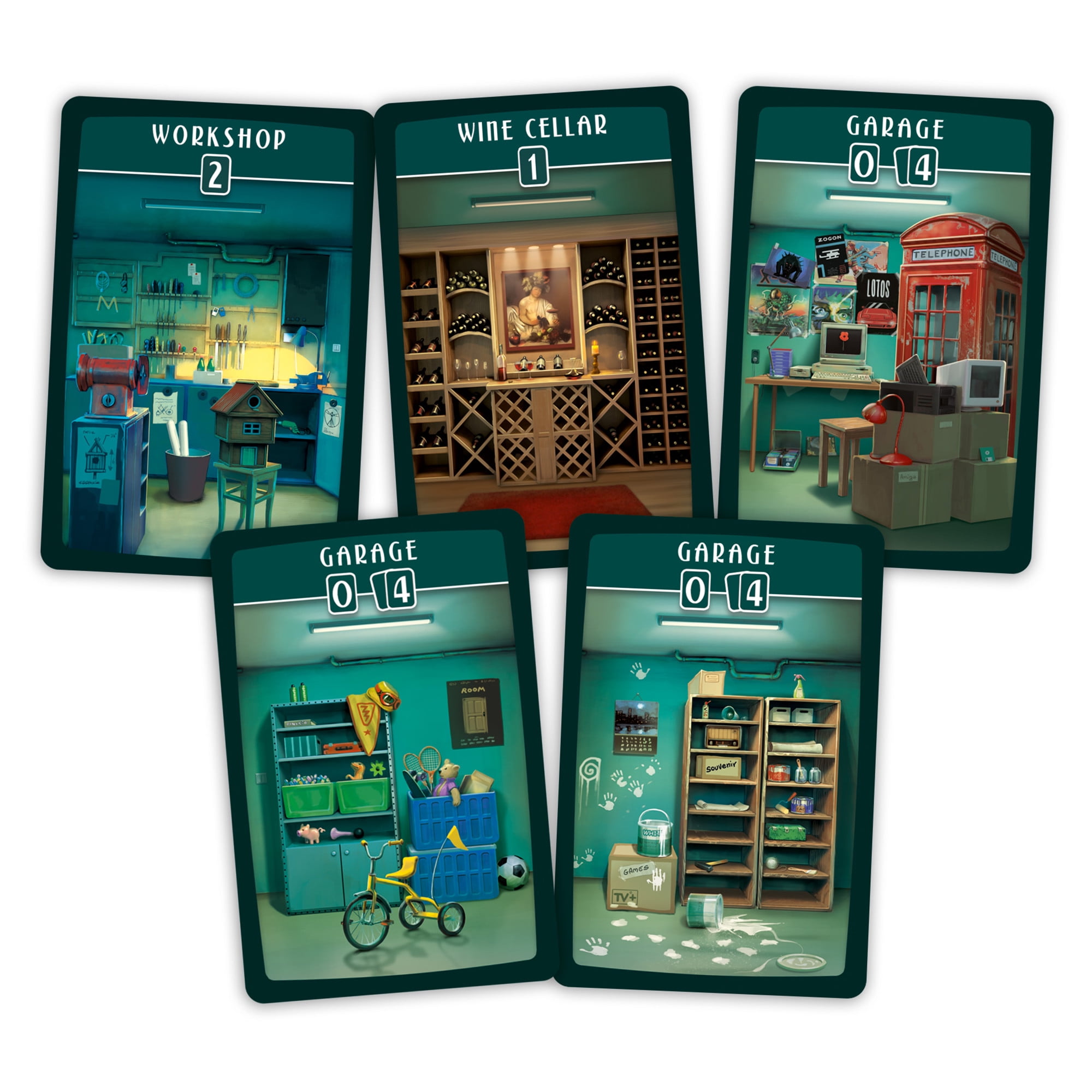 Dream Home Strategy Board Game for ages 7 and up, from Asmodee