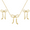 Yellow Gold, variant on Cate & Chloe Lola 18k White Gold Plated Ribbon Bow Drop Jewelry Set, Gift for Women