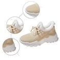 thumbnail image 7 of Women's Low Top Relaxed Fit Casual Running Sneakers Beige 39, 7 of 7